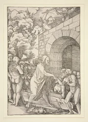 Christus in het voorgeborchte