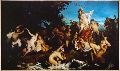 Der Triumph der Ariadne (olieverf op doek)