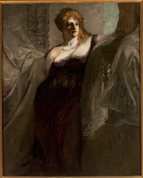 Portret van een jonge vrouw