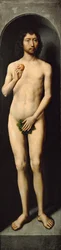 Adam (zijpaneel van het kleine drieluik van Sint-Jan de Doper)