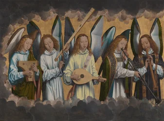Muziek makende engelen