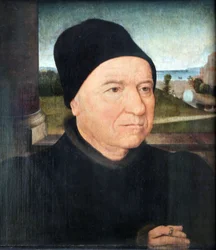 Portret van een oude man