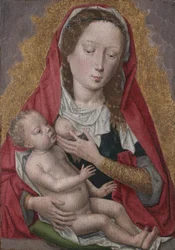 Maagd en kind, ca. 1470-80 (olieverf op hout)