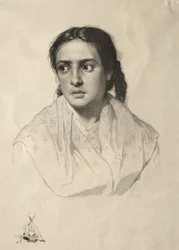 Hoofd van een Meisje, 1870