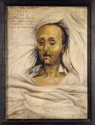 Willem IV van Beieren, de Constant, op zijn sterfbed