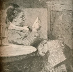 Portret van de moeder van de kunstenaar, ca. 1912