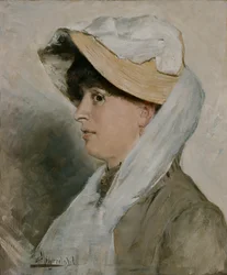 Portret van een Vrouw