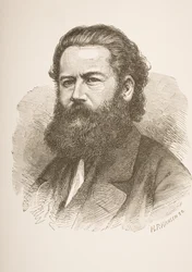 Henrik Ibsen (1828-1906) c.1858