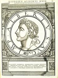 Albertus I, illustratie uit 