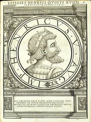 Henricus V, illustratie uit 