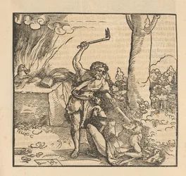 Kaïn doodt Abel