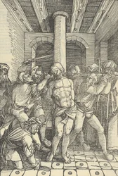 Christus gegeseld, uit Speculum passionis domini nostri Ihesu Christi