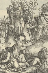 De Agonie in de Tuin, uit Speculum passionis domini nostri Ihesu Christi, 1507
