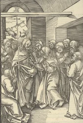 De Ongeloof van Thomas, uit Speculum passionis domini nostri Ihesu Christi