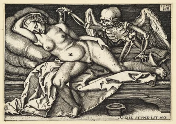 De dood en de slapende vrouw