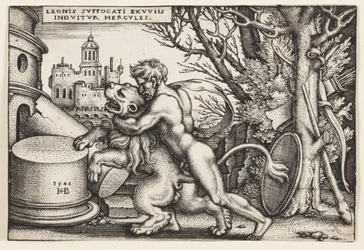 Hercules en de Nemeïsche leeuw