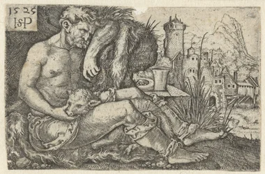 Herder en een schaap