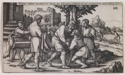 Return of the Prodigal Son, uit de serie "De geschiedenis van de verloren zoon".