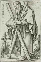 St. Andreas, plaat 2 uit De Twaalf Apostelen