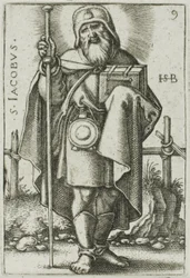 St. Jacobus de Meerdere, plaat 9 uit De Twaalf Apostelen