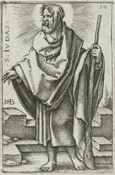 Sint Judas, plaat 10 uit De Twaalf Apostelen