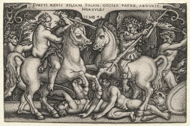 Hercules ontvoert Iole