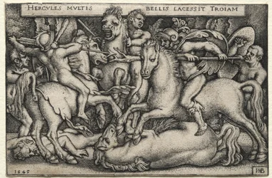 De Werken van Hercules: Hercules Verovert Troje