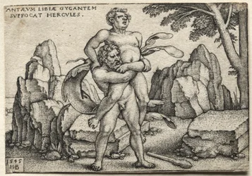 Hercules verplettert Antaeus