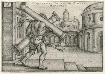 De werken van Hercules: Hercules en de zuilen van Gades