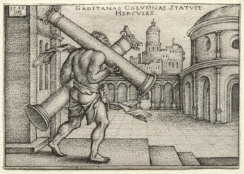 De werken van Hercules: Hercules en de zuilen van Gades