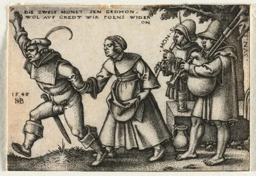 De Boerenbruiloft of de Twaalf Maanden: Nr. 7, 1546
