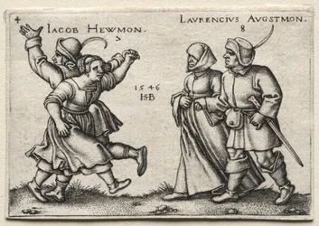 Het Dorpshuwelijk: Jacob Hewmon / Lawrencius Augstmon