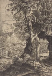 De Poort in de Rotsen, 1554