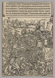 Oorlog met Venetië, plaat 21 uit Historische Scènes uit het Leven van Keizer Maximiliaan I uit de Triomfboog