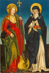 Sint Margaretha en Sint Ottilia - altaar Inzigkofen