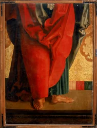 Sint Petrus, onderste gedeelte (detail)