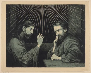 Christus en Nicodemus