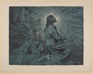 Christus in gebed op de Olijfberg