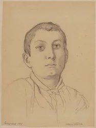 Buste van een Italiaanse jongen uit Cargnaco