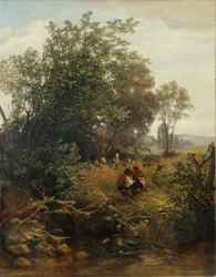 Een zomerochtend in het Bernauer-dal