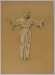 Studie van de Christusfiguur