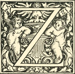 Z - Een Alfabet door Hans Weiditz, ca. 1520-1521, 1908