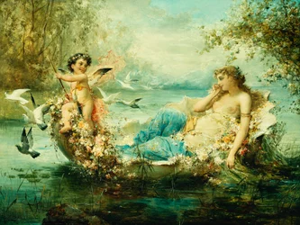 Venus en Cupido