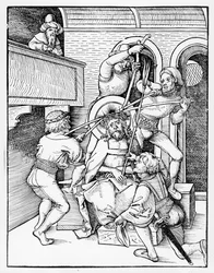Christus gekroond met doornen
