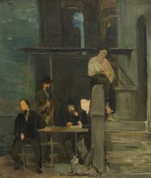 Studie voor het fresco ‘Pergola’ in het Zoölogisch Station in Napels