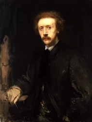 Portret van Konrad Knoll (1829-99), ca. 1863-64