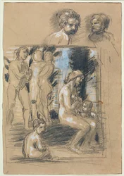 Studie voor de compositie van Lof der Bescheidenheid