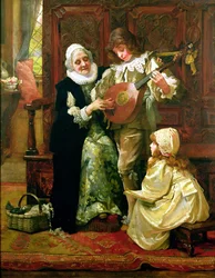 Zijn Eerste Muziekles