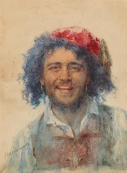 Zelfportret als Zigeunerbaron