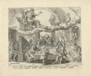 De planeet Mercurius en zijn kinderen